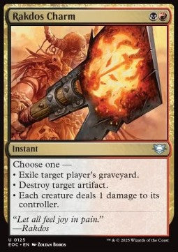 Rakdos Charm⁣ - Commander: Edge of Eternities⁣ (Uncommon)⁣ [125]