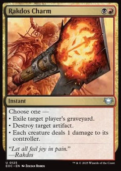 Rakdos Charm⁣ - Commander: Edge of Eternities⁣ (Uncommon)⁣ [125]