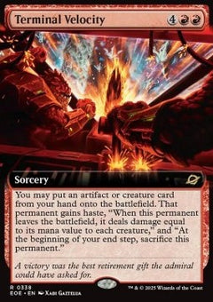 Terminal Velocity⁣ - Edge of Eternities: Extras⁣ (Rare)⁣ [338]