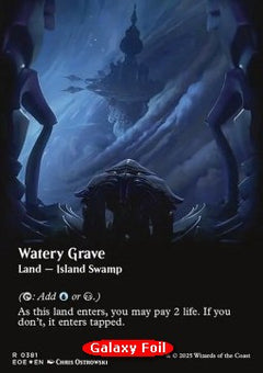 Watery Grave (V.2)⁣ - Edge of Eternities: Extras⁣ (Rare)⁣ [381]