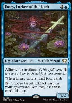 Emry, Lurker of the Loch⁣ - Commander: Edge of Eternities⁣ (Rare)⁣ [71]