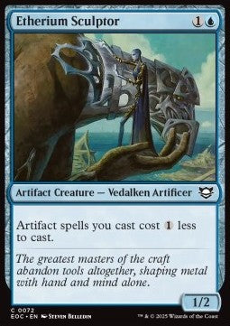 Etherium Sculptor⁣ - Commander: Edge of Eternities⁣ (Common)⁣ [72]