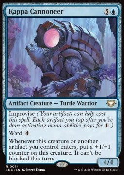 Kappa Cannoneer⁣ - Commander: Edge of Eternities⁣ (Rare)⁣ [74]