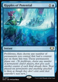 Ripples of Potential⁣ - Commander: Edge of Eternities⁣ (Rare)⁣ [77]