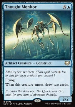 Thought Monitor⁣ - Commander: Edge of Eternities⁣ (Rare)⁣ [79]