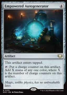 Empowered Autogenerator⁣ - Commander: Edge of Eternities⁣ (Rare)⁣ [135]