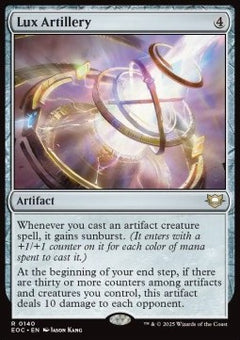 Lux Artillery⁣ - Commander: Edge of Eternities⁣ (Rare)⁣ [140]