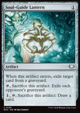 Soul-Guide Lantern⁣ - Commander: Edge of Eternities⁣ (Uncommon)⁣ [143]