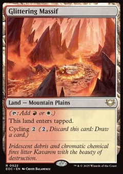 Glittering Massif⁣ - Commander: Edge of Eternities⁣ (Rare)⁣ [22]