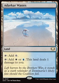 Adarkar Wastes⁣ - Commander: Edge of Eternities⁣ (Rare)⁣ [147]