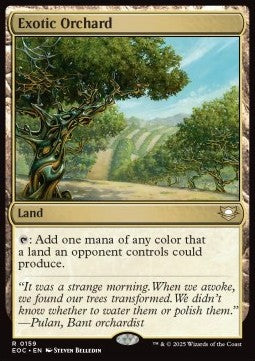 Exotic Orchard⁣ - Commander: Edge of Eternities⁣ (Rare)⁣ [159]