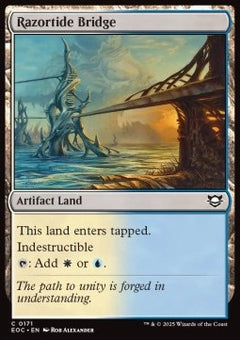 Razortide Bridge⁣ - Commander: Edge of Eternities⁣ (Common)⁣ [171]