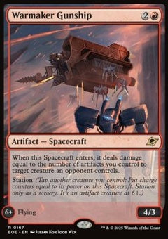 Warmaker Gunship⁣ - Edge of Eternities⁣ (Rare)⁣ [167]