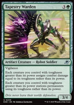 Tapestry Warden⁣ - Edge of Eternities⁣ (Uncommon)⁣ [209]