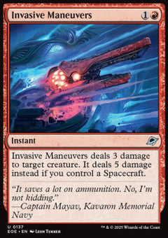Invasive Maneuvers⁣ - Edge of Eternities⁣ (Uncommon)⁣ [137]