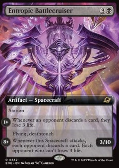 Entropic Battlecruiser⁣ - Edge of Eternities: Extras⁣ (Rare)⁣ [332]