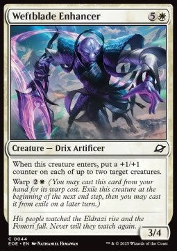 Weftblade Enhancer⁣ - Edge of Eternities⁣ (Common)⁣ [44]