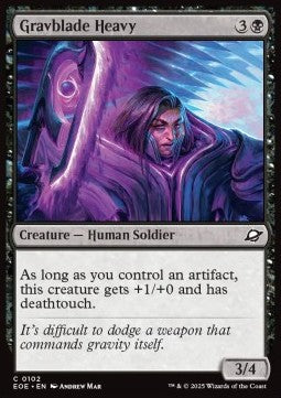 Gravblade Heavy⁣ - Edge of Eternities⁣ (Common)⁣ [102]