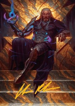 Art Series: Tezzeret, Cruel Captain (V.2) - Edge of Eternities: Extras (Tip Card) [XEOE-A01]