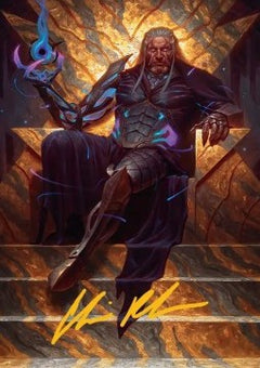 Art Series: Tezzeret, Cruel Captain (V.2) - Edge of Eternities: Extras (Tip Card) [XEOE-A01]