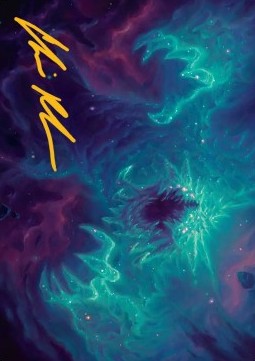 Art Series: Cosmogoyf (V.2) - Edge of Eternities: Extras (Tip Card) [XEOE-A24]