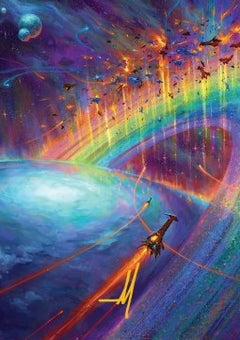 Art Series: Cascading Cataracts (V.2) - Edge of Eternities: Extras (Tip Card) [XEOE-A43]