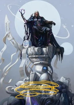 Art Series: Tezzeret, Cruel Captain (V.4) - Edge of Eternities: Extras (Tip Card) [XEOE-A35]