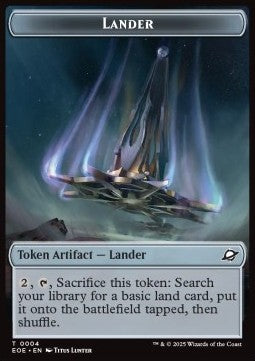 Lander Token // Robot Token (A 2/2) (V.1)⁣ - Edge of Eternities: Tokens⁣ (Token)⁣ [T 4/10]