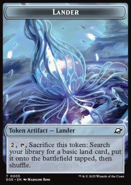 Lander Token // Robot Token (A 2/2) (V.2)⁣ - Edge of Eternities: Tokens⁣ (Token)⁣ [T 5/10]