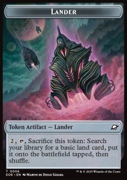 Lander Token // Drone Token (A 1/1) (V.2)⁣ - Edge of Eternities: Tokens⁣ (Token)⁣ [T 6/3]