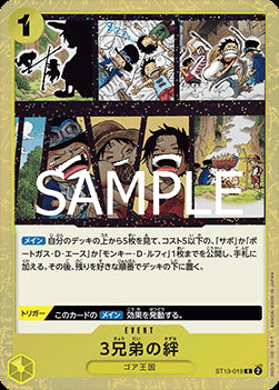 The Three Brothers' Bond (ST13-019) (V.2)⁣ - The Best Vol. 2 (Non-English)⁣ (Common)⁣ [ST13-019]