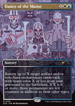 Dance of the Manse (V.1)⁣ - Secret Lair Drop Series: Chaos Vault⁣ (Rare)⁣ [2104]