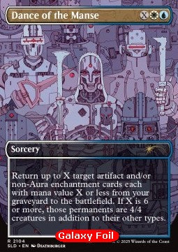 Dance of the Manse (V.2)⁣ - Secret Lair Drop Series: Chaos Vault⁣ (Rare)⁣ [2104]