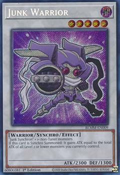 Junk Warrior (V.1 - Secret Rare)⁣ - Battles of Legend: Monster Mayhem⁣ (Secret Rare)⁣ [009]