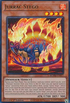 Jurrac Stego⁣ - Battles of Legend: Monster Mayhem⁣ (Ultra Rare)⁣ [017]