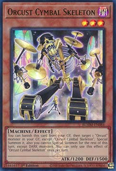 Orcust Cymbal Skeleton⁣ - Battles of Legend: Monster Mayhem⁣ (Ultra Rare)⁣ [084]