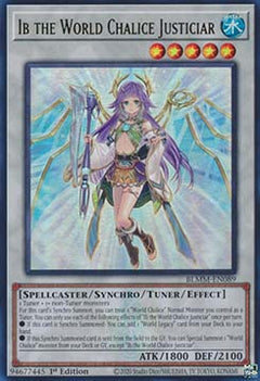 Ib the World Chalice Justiciar⁣ - Battles of Legend: Monster Mayhem⁣ (Ultra Rare)⁣ [089]