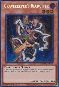 Gravekeeper's Recruiter⁣ - Battles of Legend: Monster Mayhem⁣ (Secret Rare)⁣ [110]
