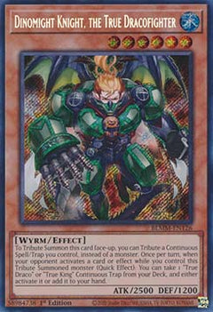 Dinomight Knight, the True Dracofighter⁣ - Battles of Legend: Monster Mayhem⁣ (Secret Rare)⁣ [126]