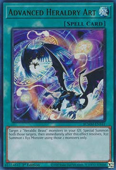 Advanced Heraldry Art⁣ - Battles of Legend: Monster Mayhem⁣ (Ultra Rare)⁣ [161]