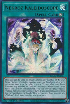 Nekroz Kaleidoscope⁣ - Battles of Legend: Monster Mayhem⁣ (Ultra Rare)⁣ [166]