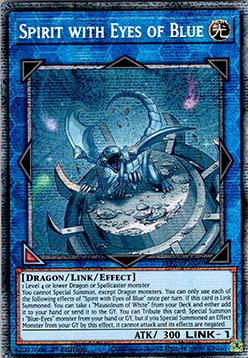 Spirit with Eyes of Blue⁣ - 2025 Mega-Pack Tin⁣ (Starlight Rare)⁣ [049]