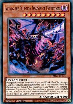 Veidos the Eruption Dragon of Extinction⁣ - 2025 Mega-Pack Tin⁣ (Ultra Rare)⁣ [175]