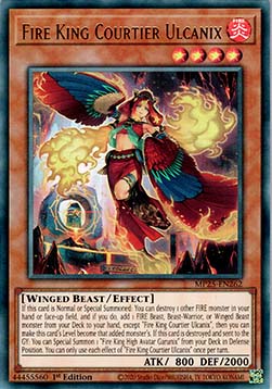 Fire King Courtier Ulcanix⁣ - 2025 Mega-Pack Tin⁣ (Ultra Rare)⁣ [262]