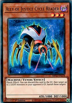 Ally of Justice Cycle Reader⁣ - 2025 Mega-Pack Tin⁣ (Ultra Rare)⁣ [278]