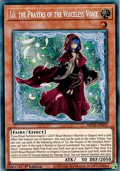 Lo, the Prayers of the Voiceless Voice⁣ - 2025 Mega-Pack Tin⁣ (Secret Rare)⁣ [052]