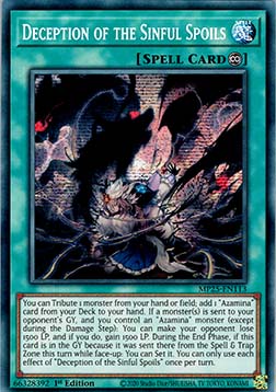Deception of the Sinful Spoils⁣ - 2025 Mega-Pack Tin⁣ (Secret Rare)⁣ [113]
