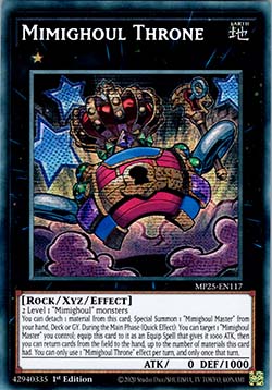 Mimighoul Throne⁣ - 2025 Mega-Pack Tin⁣ (Secret Rare)⁣ [117]
