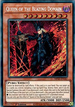 Queen of the Blazing Domain⁣ - 2025 Mega-Pack Tin⁣ (Secret Rare)⁣ [147]