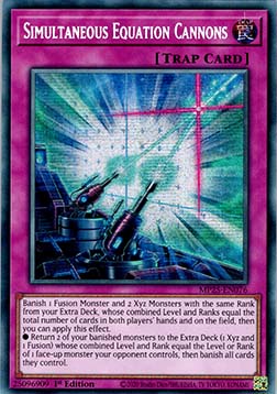 Simultaneous Equation Cannons⁣ - 2025 Mega-Pack Tin⁣ (Secret Rare)⁣ [076]